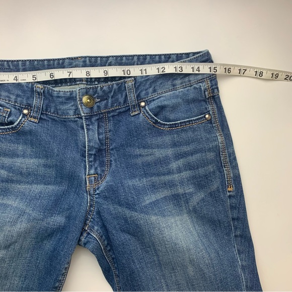 Express Womens Skinny Jeans Dark Wash Size 4R - Picture 7 of 8